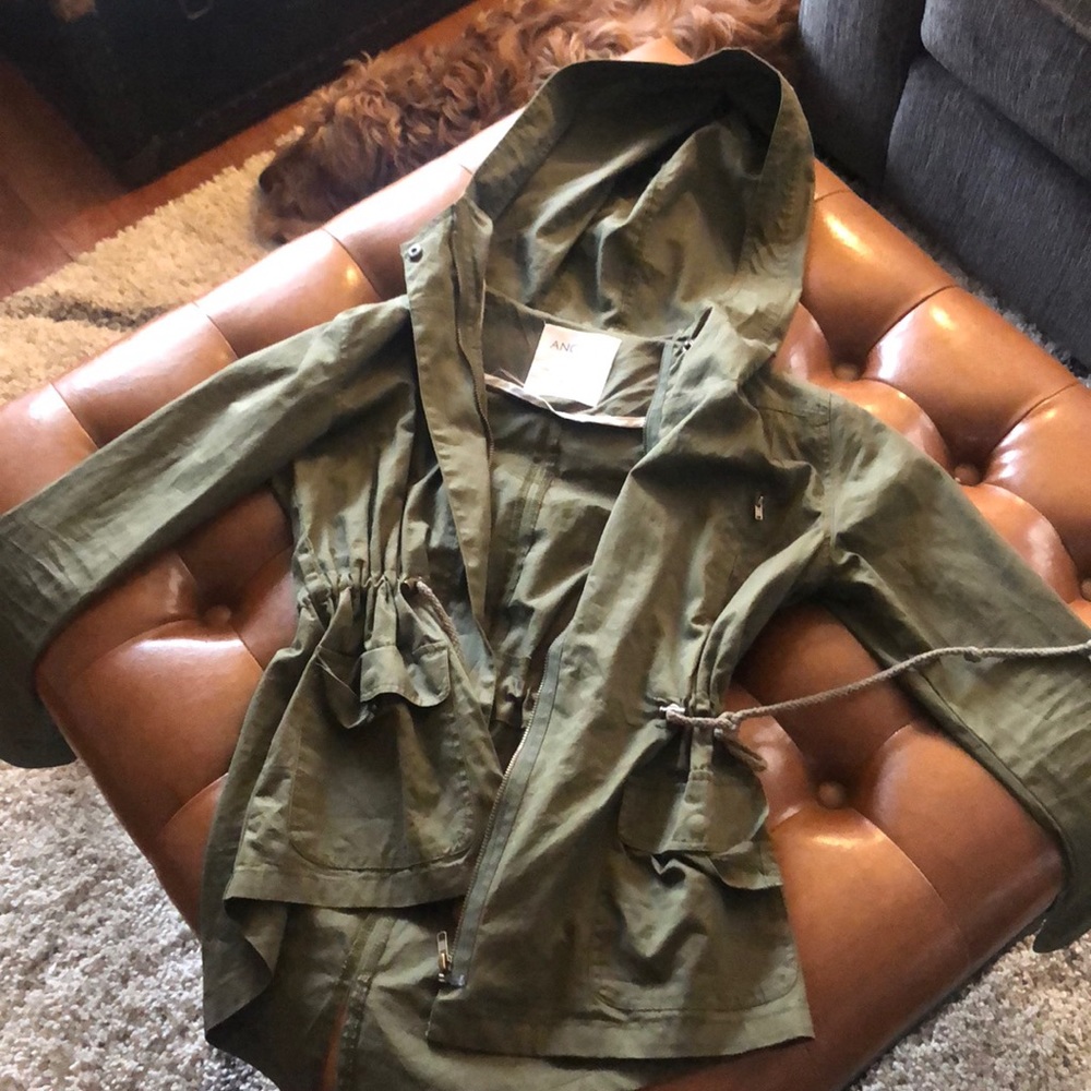 Army green jacket